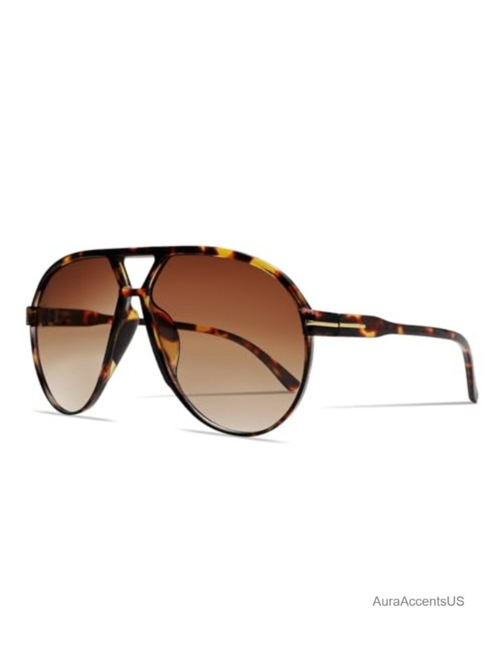 Retro Aviator Sunglasses Oversized Lightweight Full Frame Shield 100% UV